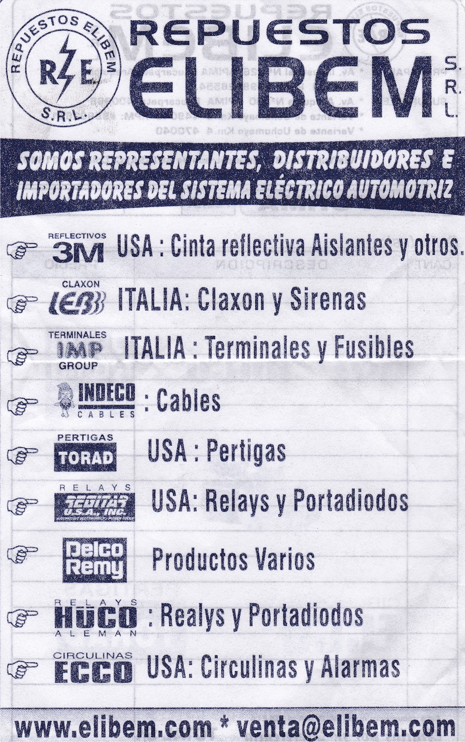 Eliben Repuestos en Arequipa